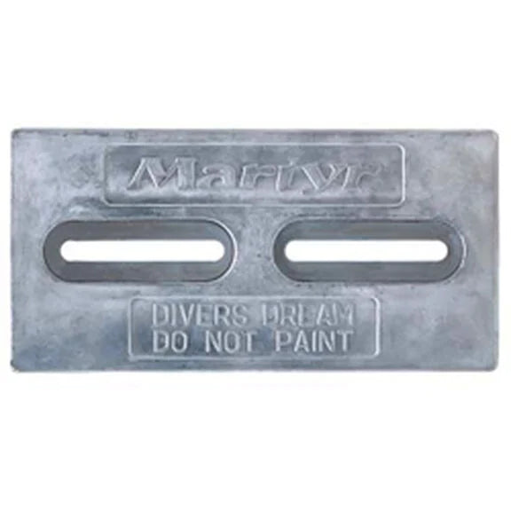 1" Zinc Diver Plates