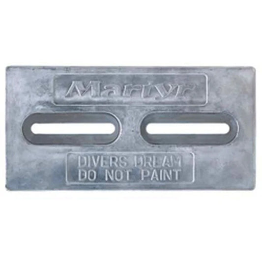 1" Zinc Diver Plates