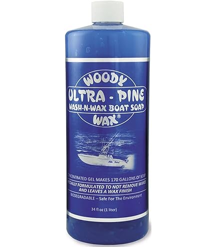 Woody Ultra Pine Boat Wash and Wax